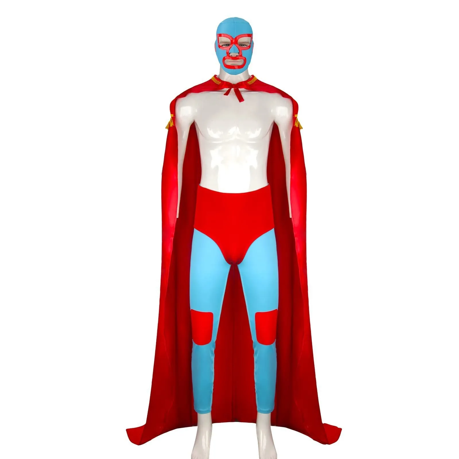 Nacho Libre Costume for Adults with Cape Headgear