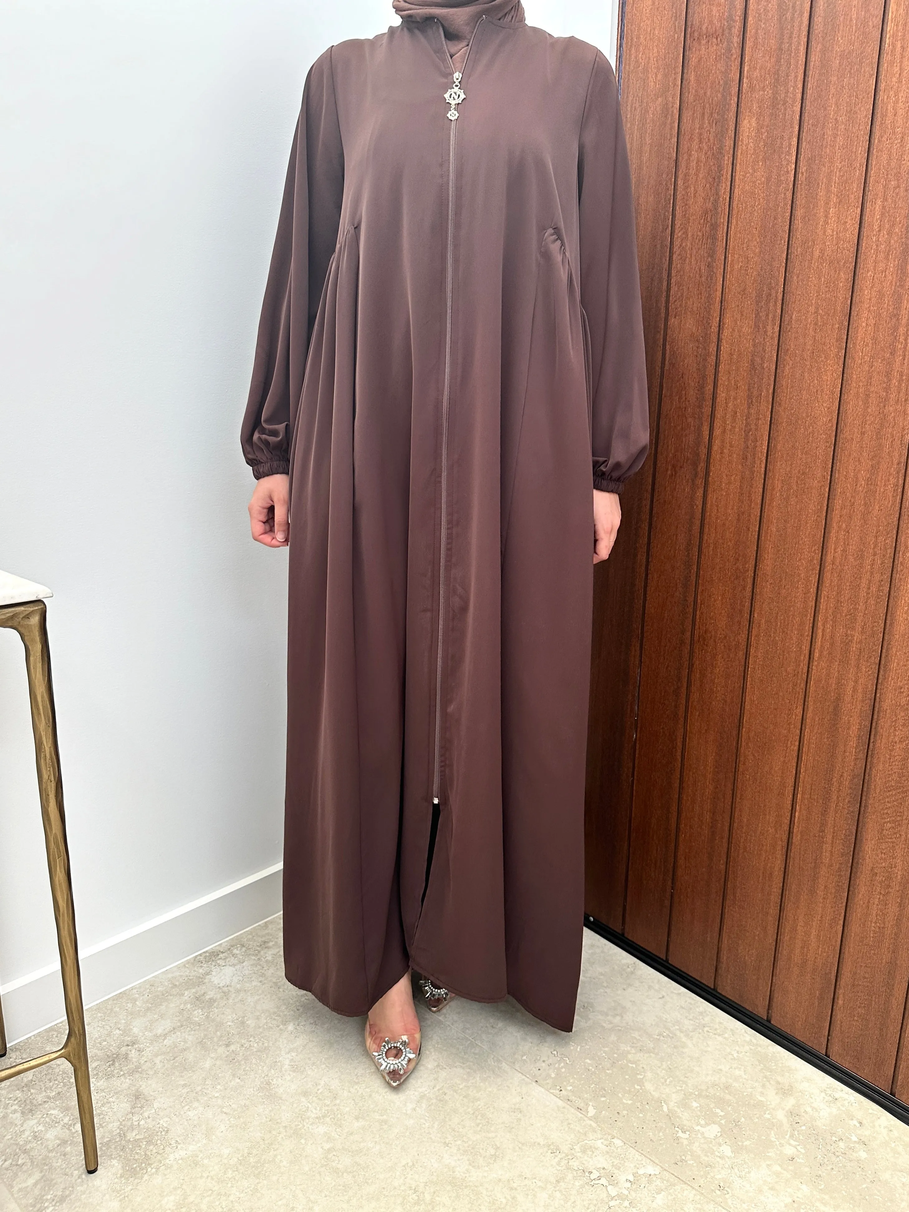 NARGIS ZIPPER ABAYA