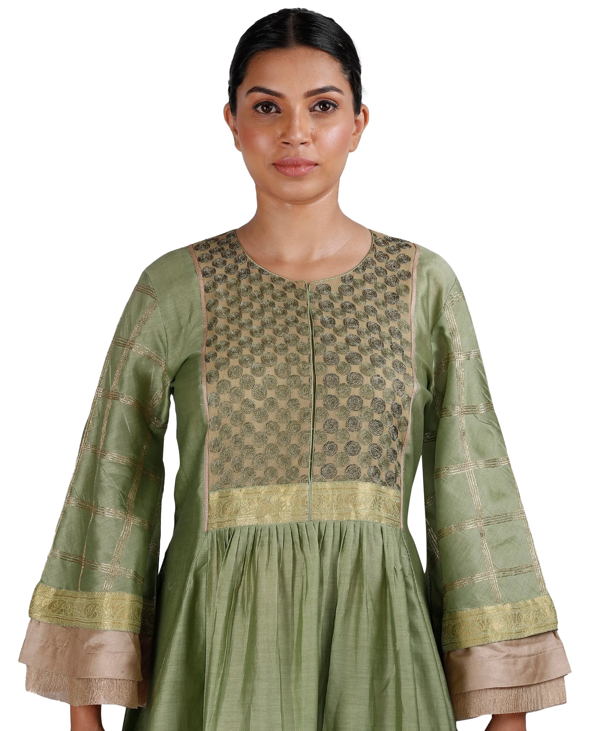 Olive Green Salwar