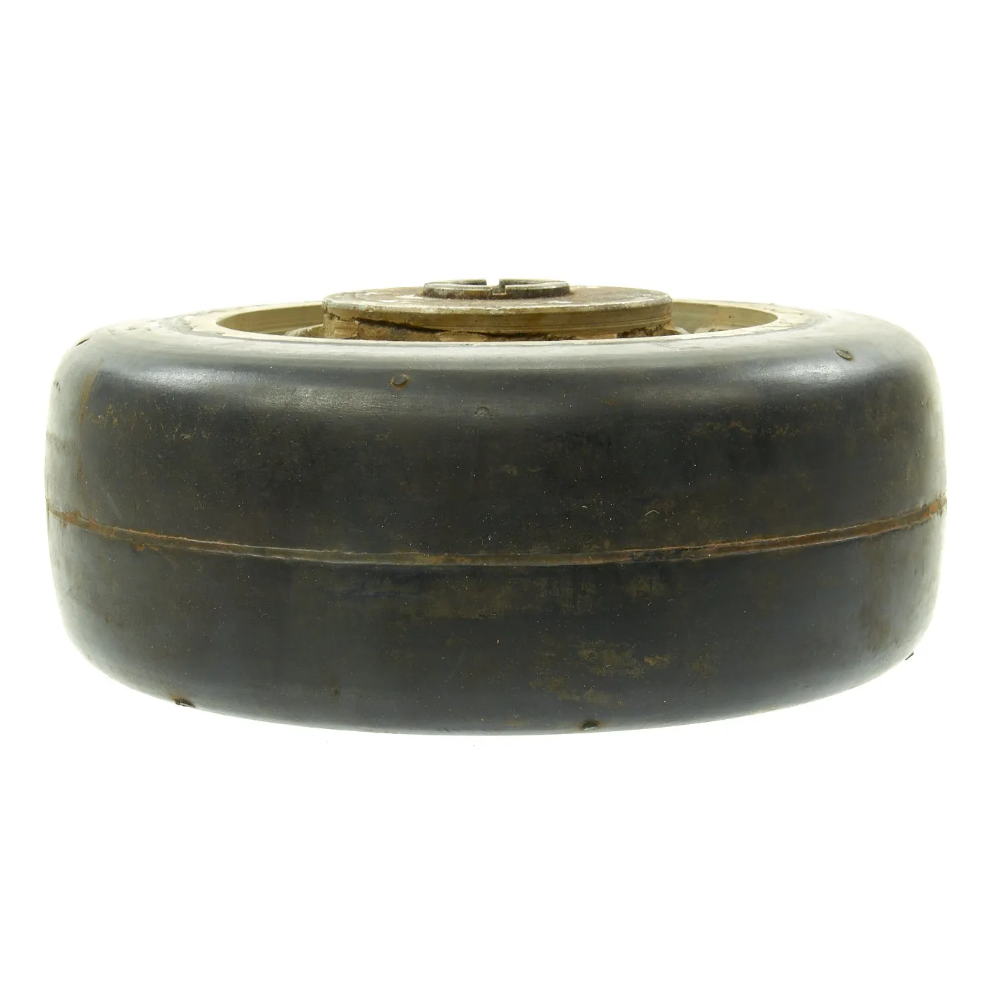 Original Imperial Japanese WWII Mitsubishi A6M Zero Rear Wheel