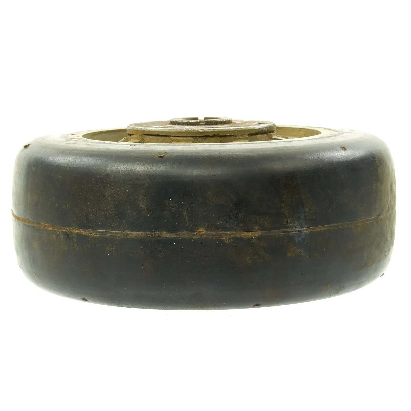 Original Imperial Japanese WWII Mitsubishi A6M Zero Rear Wheel