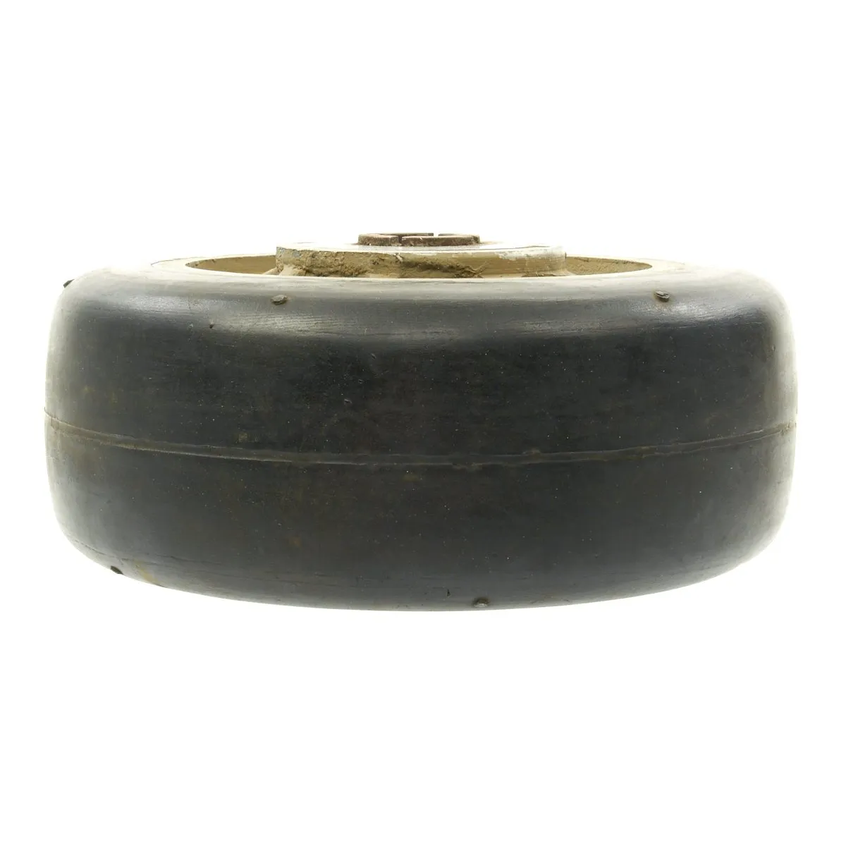 Original Japanese WWII Mitsubishi A6M Zero Rear Wheel