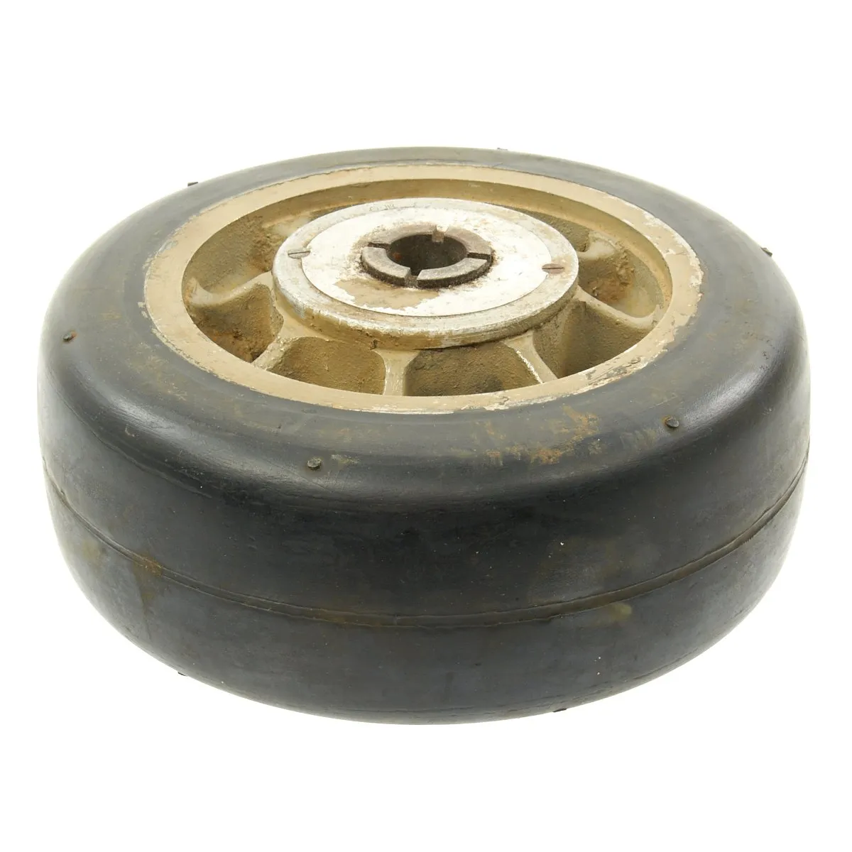 Original Japanese WWII Mitsubishi A6M Zero Rear Wheel