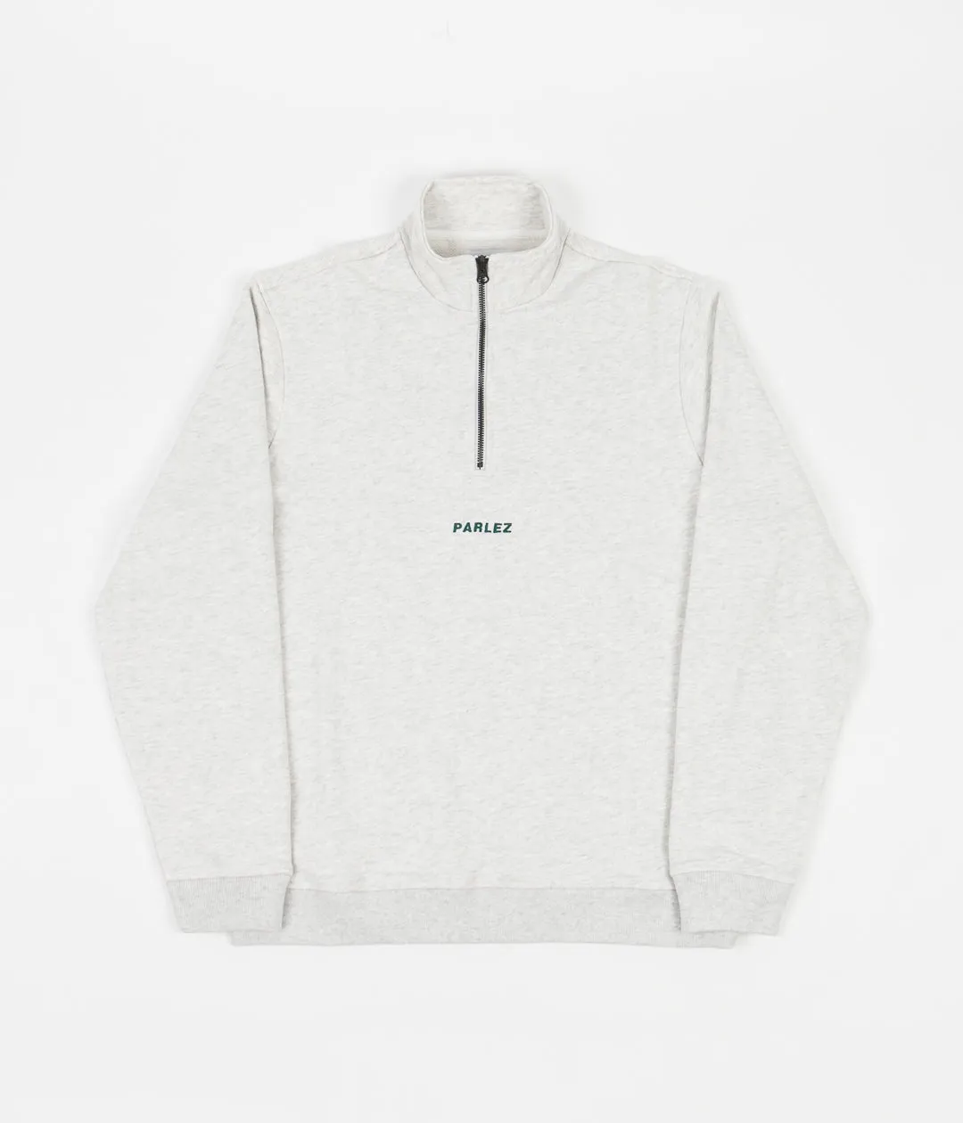 Parlez Ladsun 1/4 Zip Sweatshirt - Heather