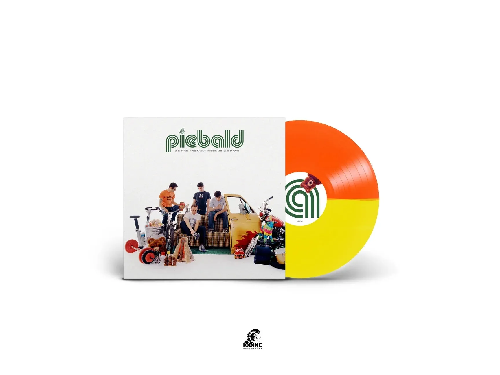 Piebald: We Are The Only Friends We Have: Orange Yellow Split Vinyl LP (Import)