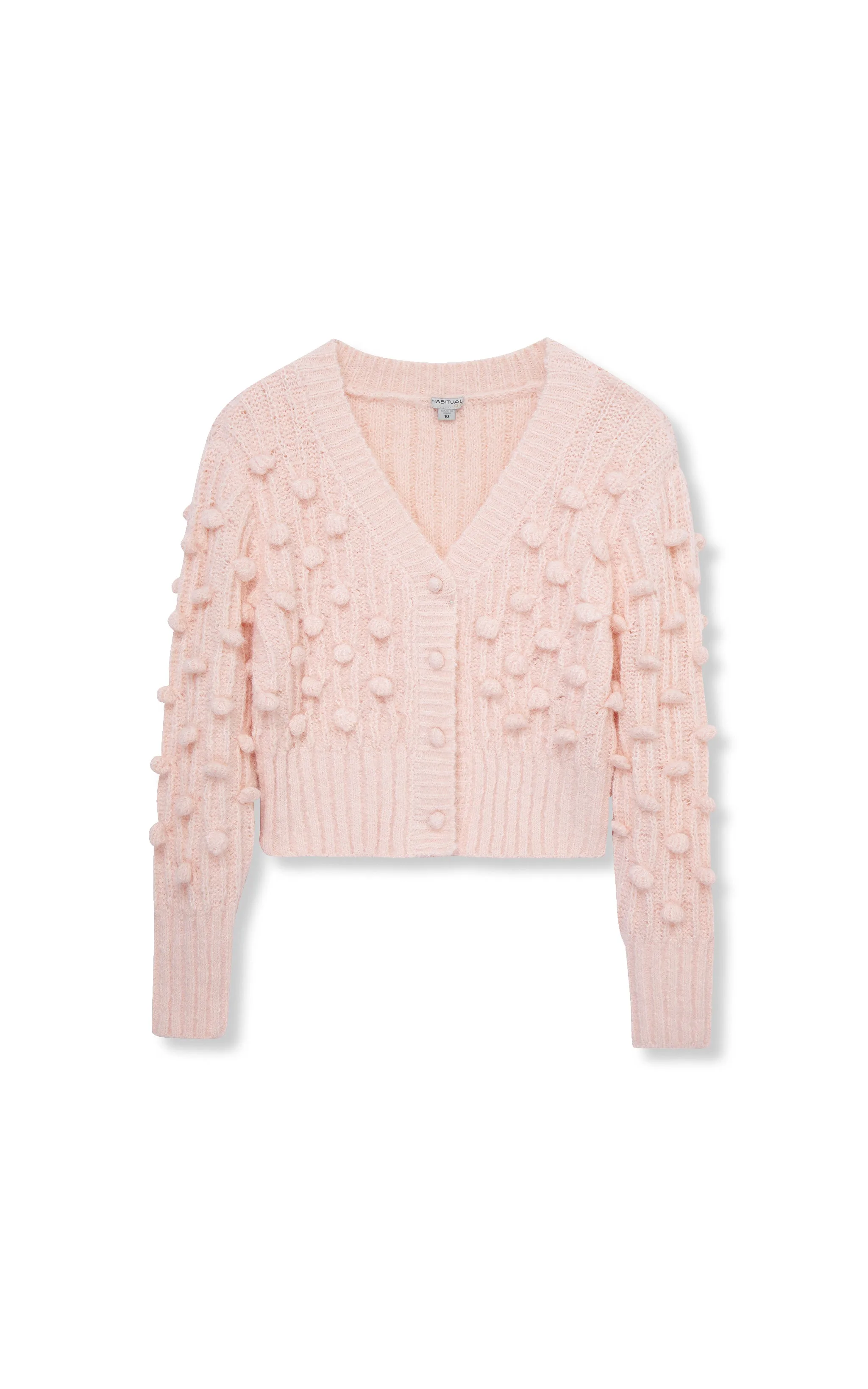 Pompom Sweater Cardigan | 7-16