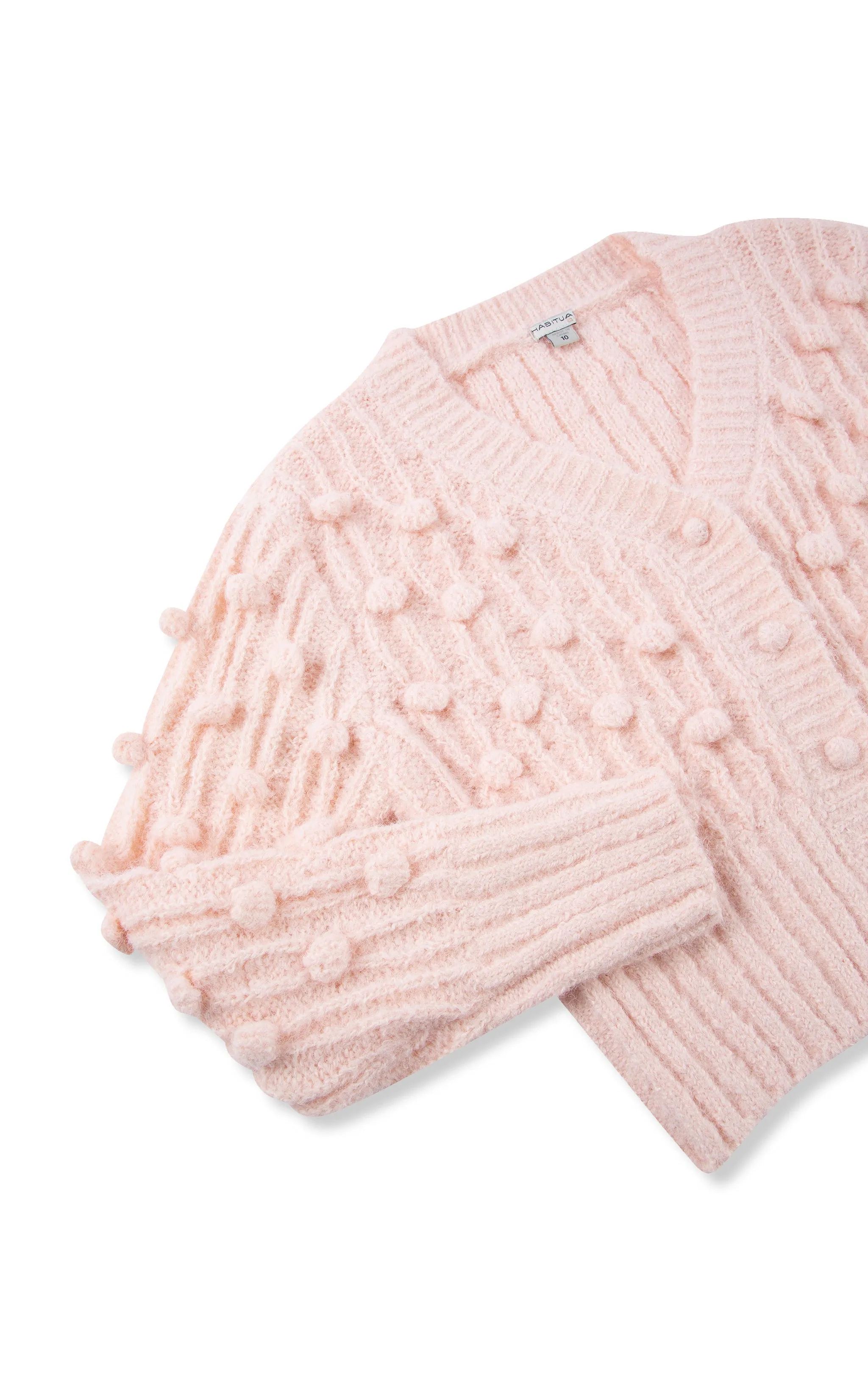 Pompom Sweater Cardigan | 7-16