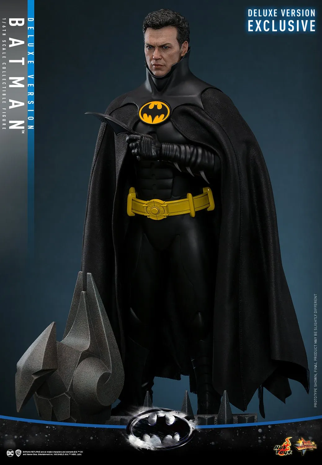 PRE-ORDER: Hot Toys Batman Returns Batman (Deluxe Version) Sixth Scale Figure