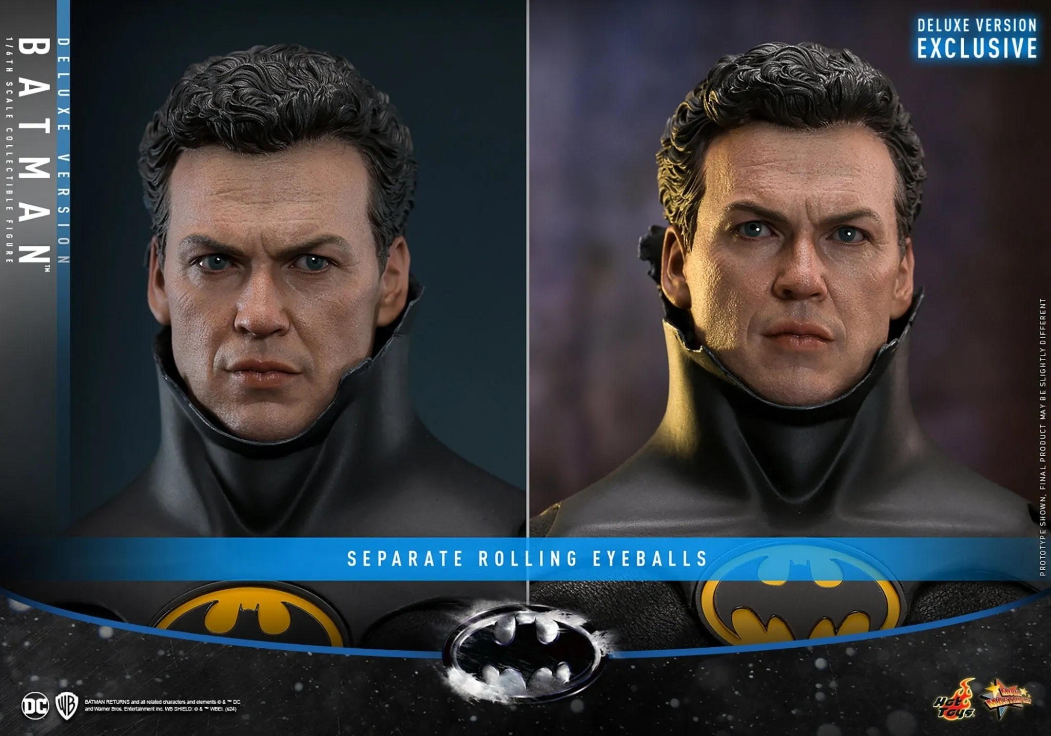 PRE-ORDER: Hot Toys Batman Returns Batman (Deluxe Version) Sixth Scale Figure