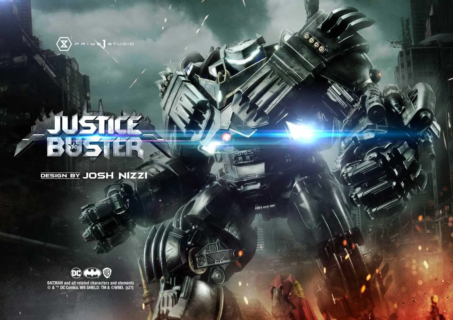 PRE-ORDER: Prime 1 Ultimate Museum Masterline Justice League (Comics) Justice Buster Design By Josh Nizzi Ultimate Version