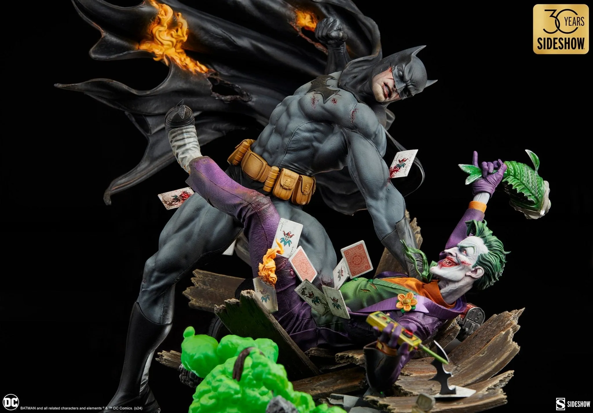 PRE-ORDER: Sideshow Collectibles Batman vs The Joker: Eternal Enemies Premium Format Figure