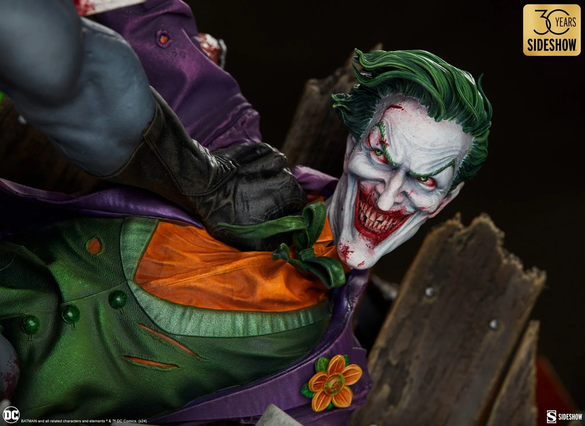 PRE-ORDER: Sideshow Collectibles Batman vs The Joker: Eternal Enemies Premium Format Figure