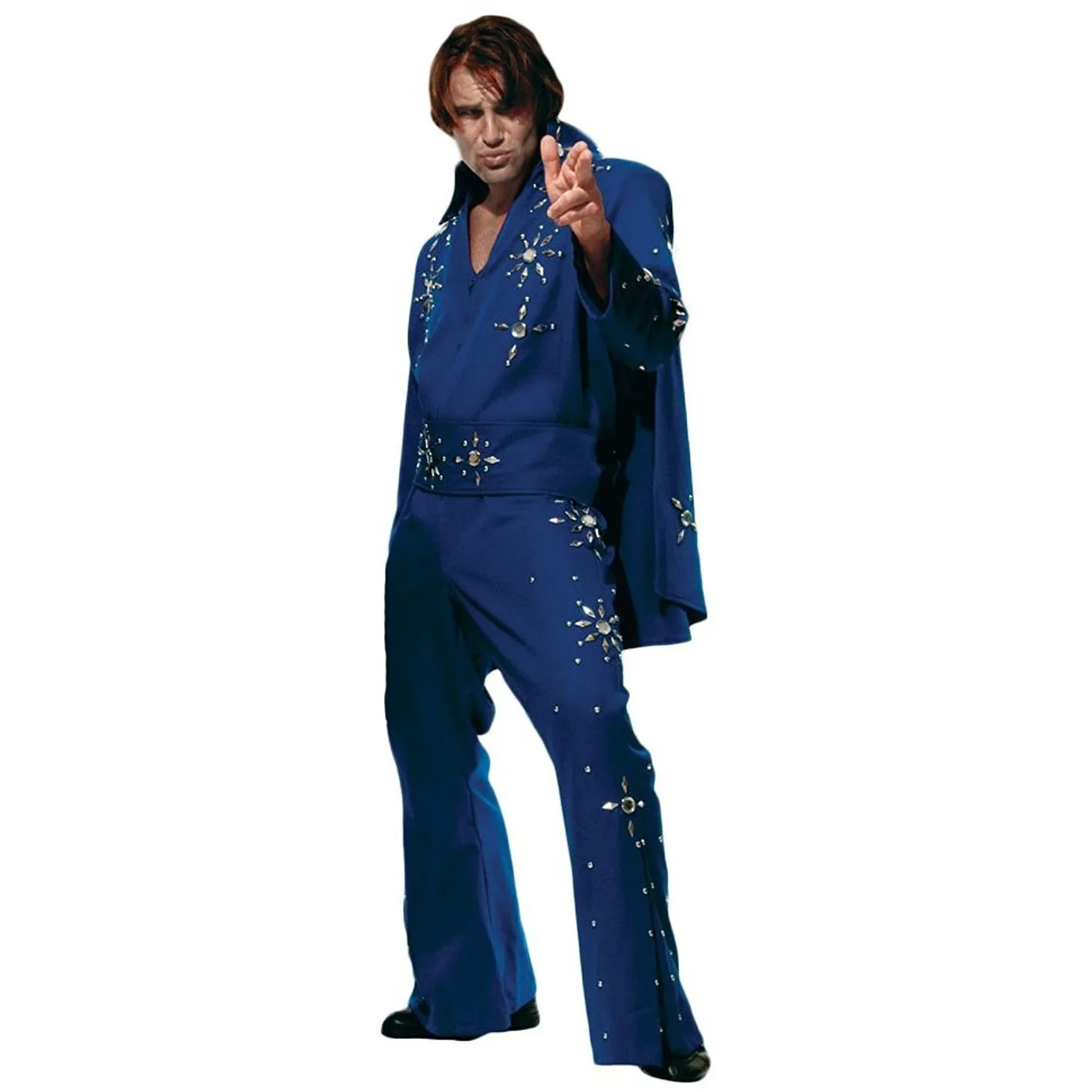 Professional Elvis Costume / Elvis Jumpsuit, Cape and Belt