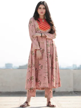 Raas Ainy - Set of Flared Kurta & Pants  - KS84DXXXX