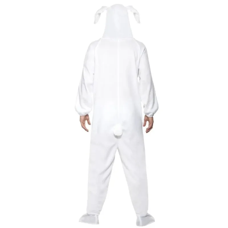 Rabbit Adult Costume-White