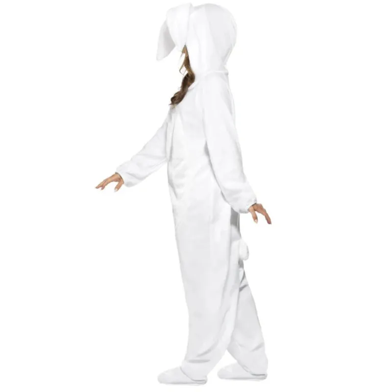 Rabbit Adult Costume-White