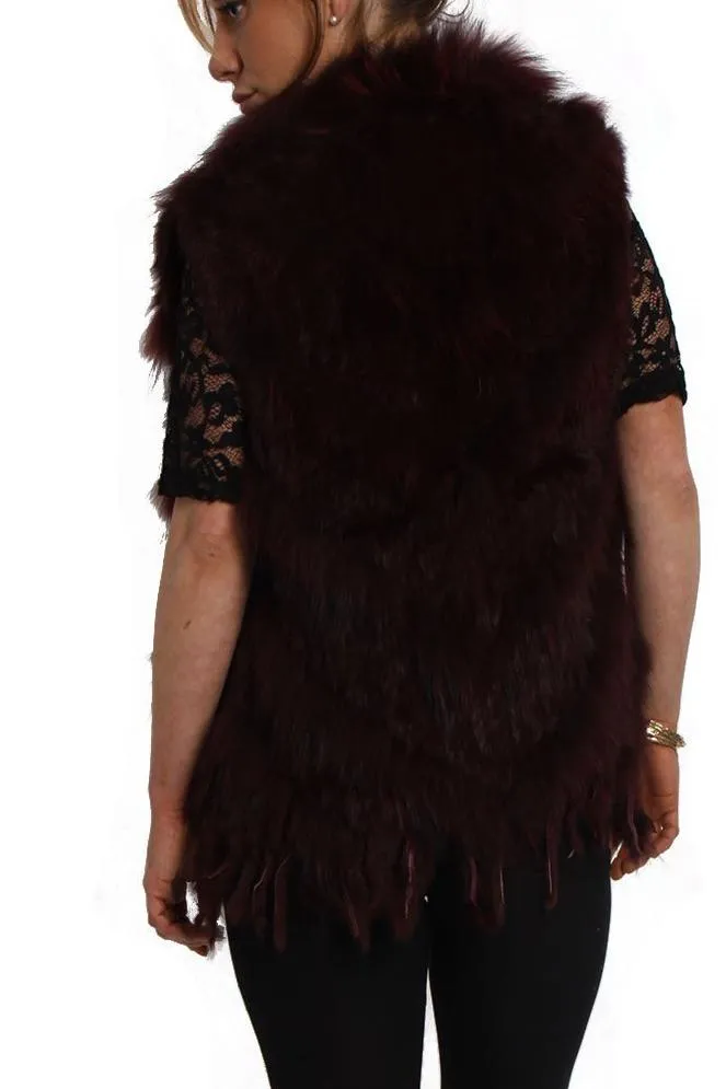 Real Fur Gilet Body warmer