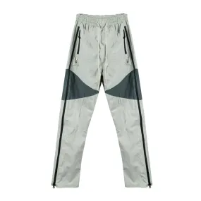 Relaxed fit Side zipper color block jogger