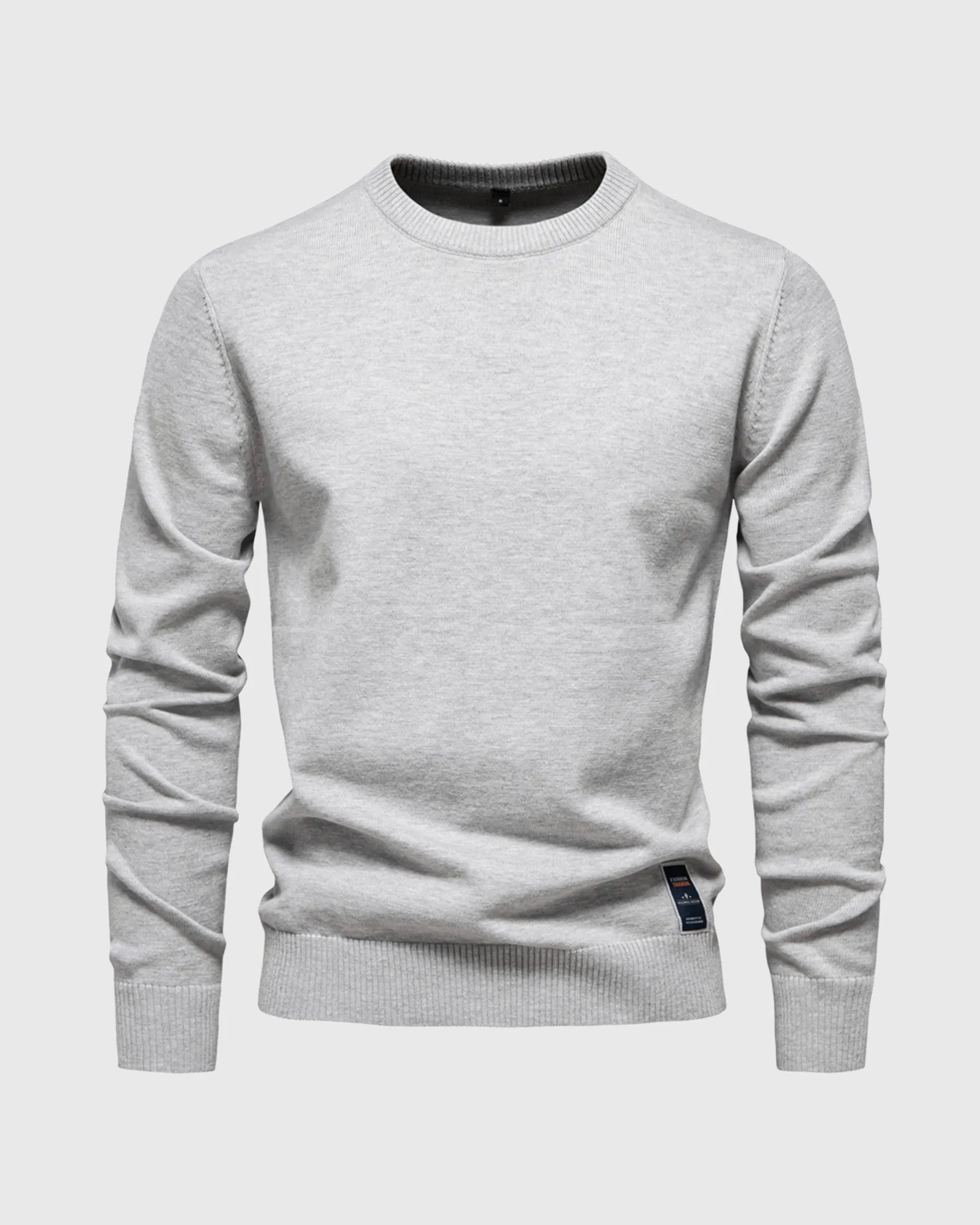 Ribbed Crew Neck Sweater New