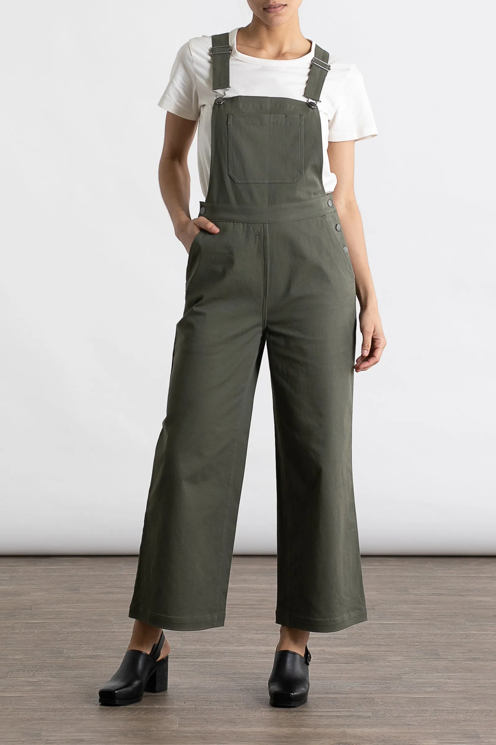 Roscoe Overall / Olive Canvas