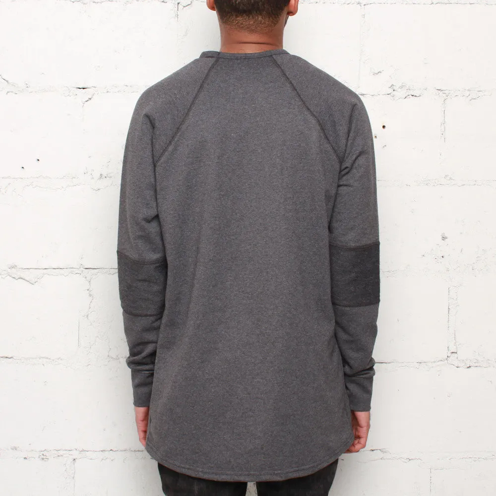 Rudimental Paneled Terry Jersey Charcoal