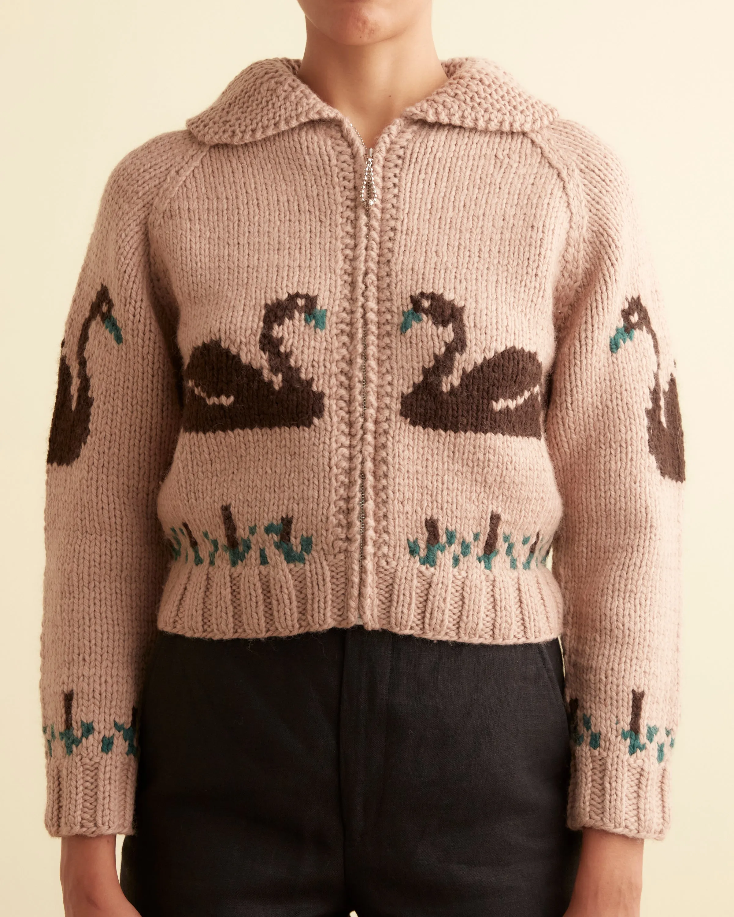 Rumney Cardigan - Rose