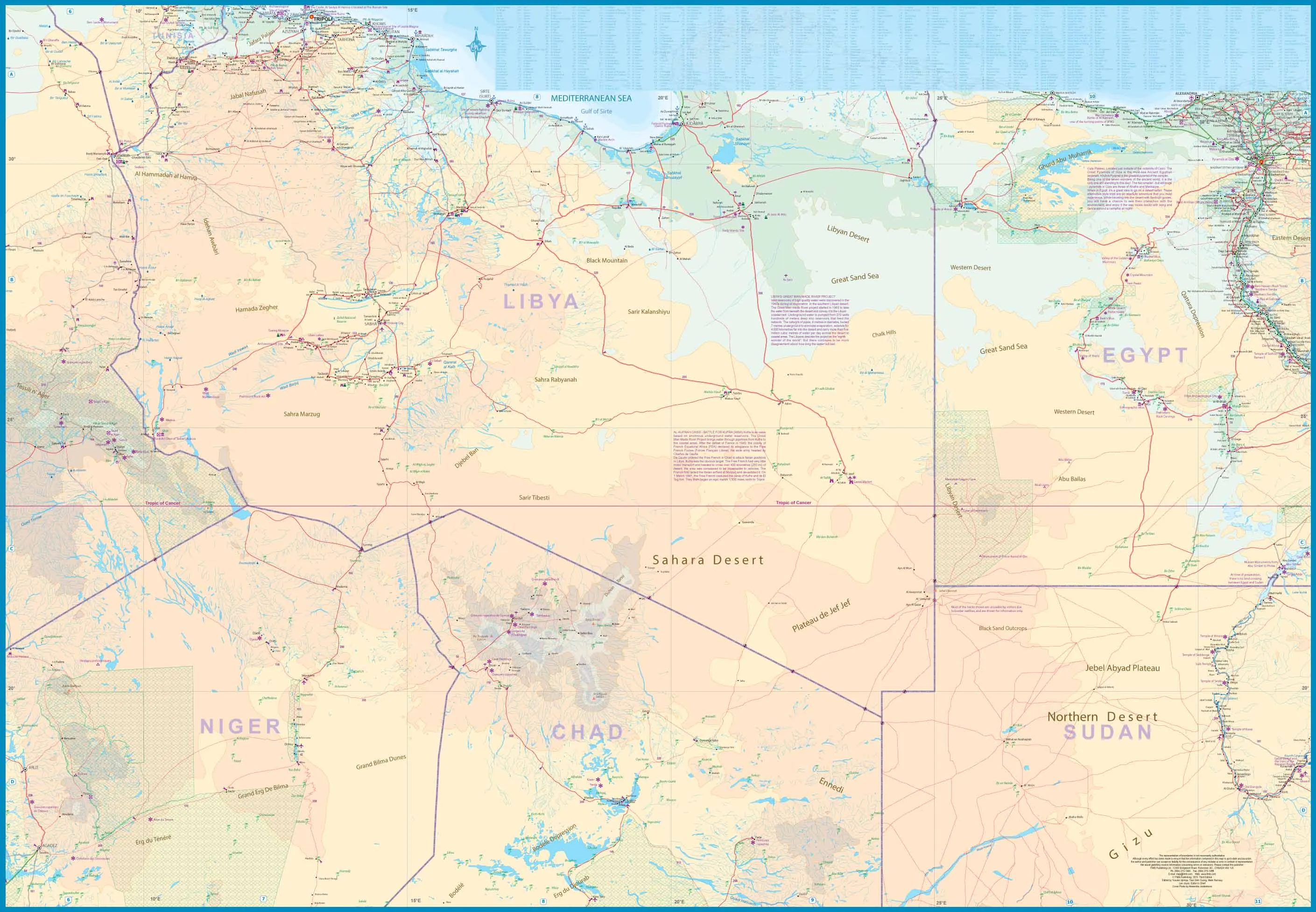 Sahara ITMB Map