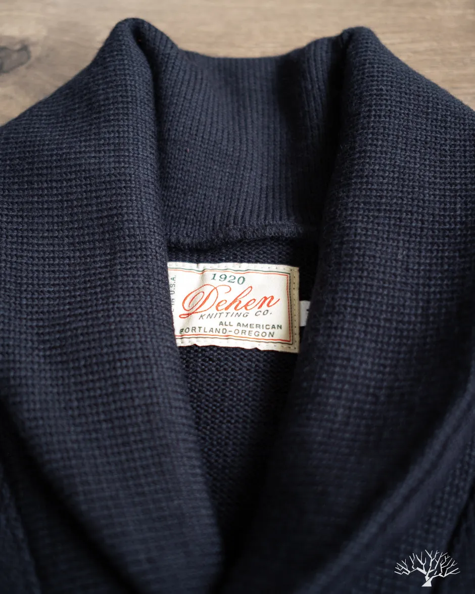 Shawl Sweater Coat 2.0 - Dark Navy (Modified)