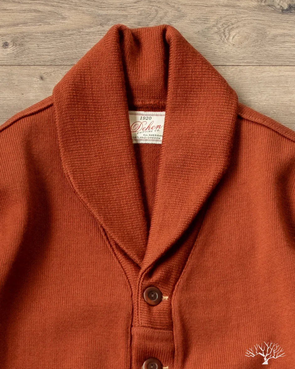 Shawl Sweater Coat 2.0 - Tobacco (Modified)