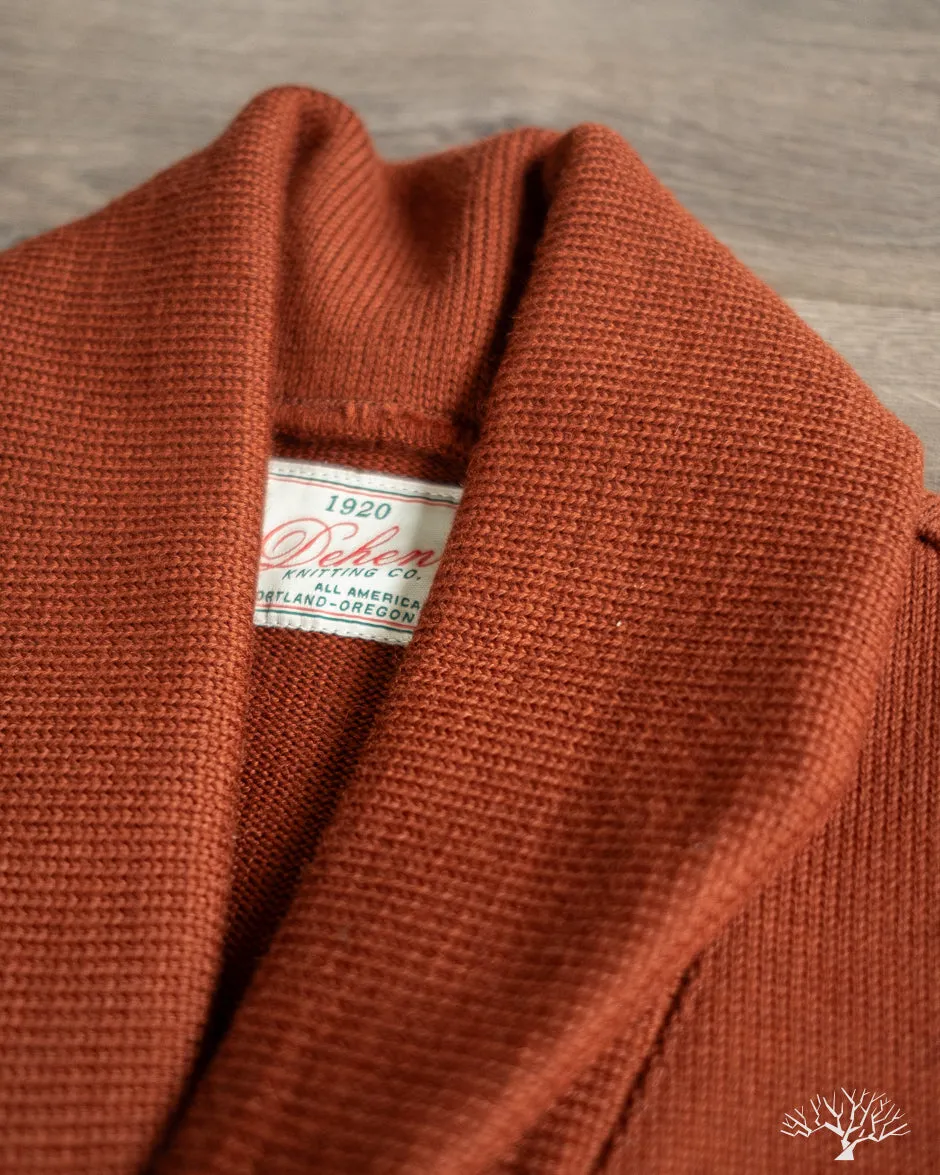 Shawl Sweater Coat 2.0 - Tobacco (Modified)