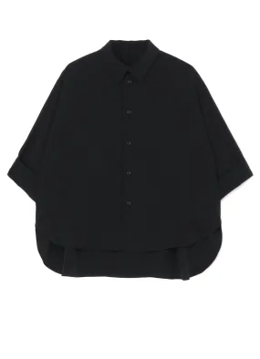 SHORT SLEEVE CAPE-SHIRT