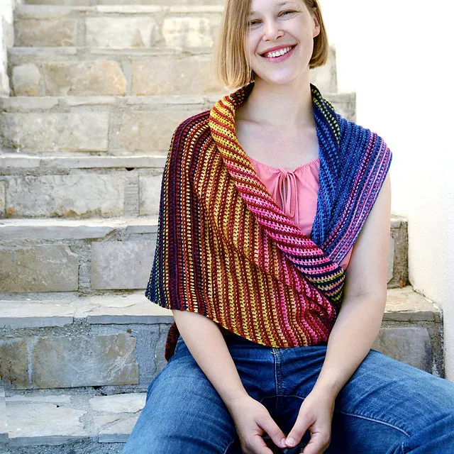 Smoothie Shawl by Lena Fedotova