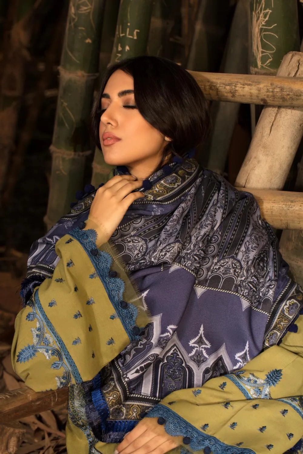 Sobia Nazir Winter Collection (with Shawl) – Design 1A