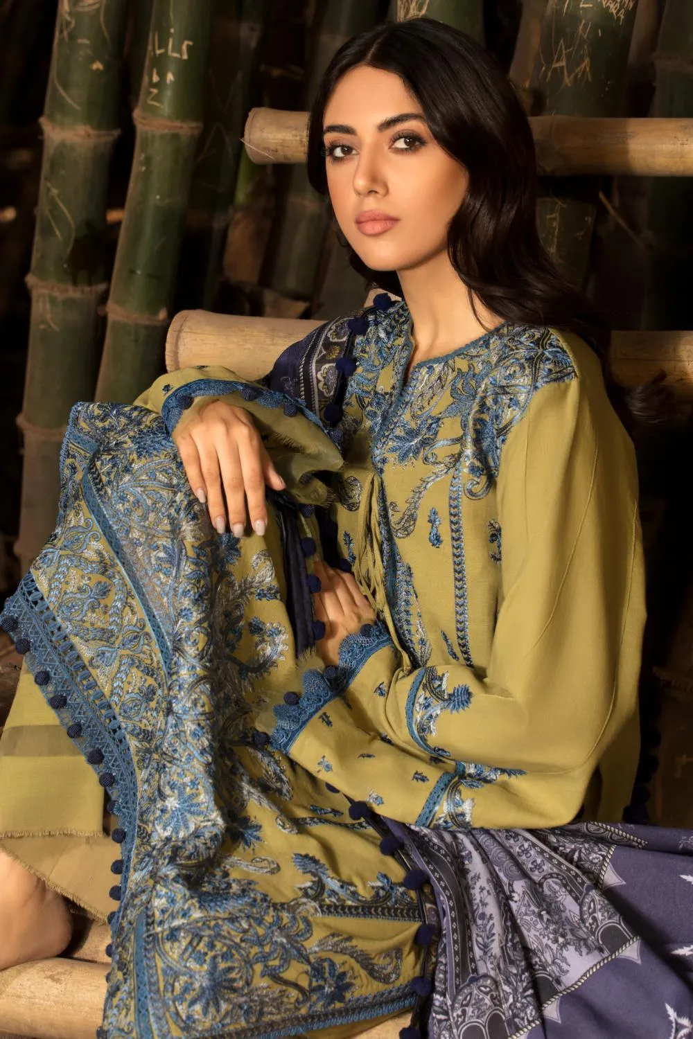 Sobia Nazir Winter Collection (with Shawl) – Design 1A