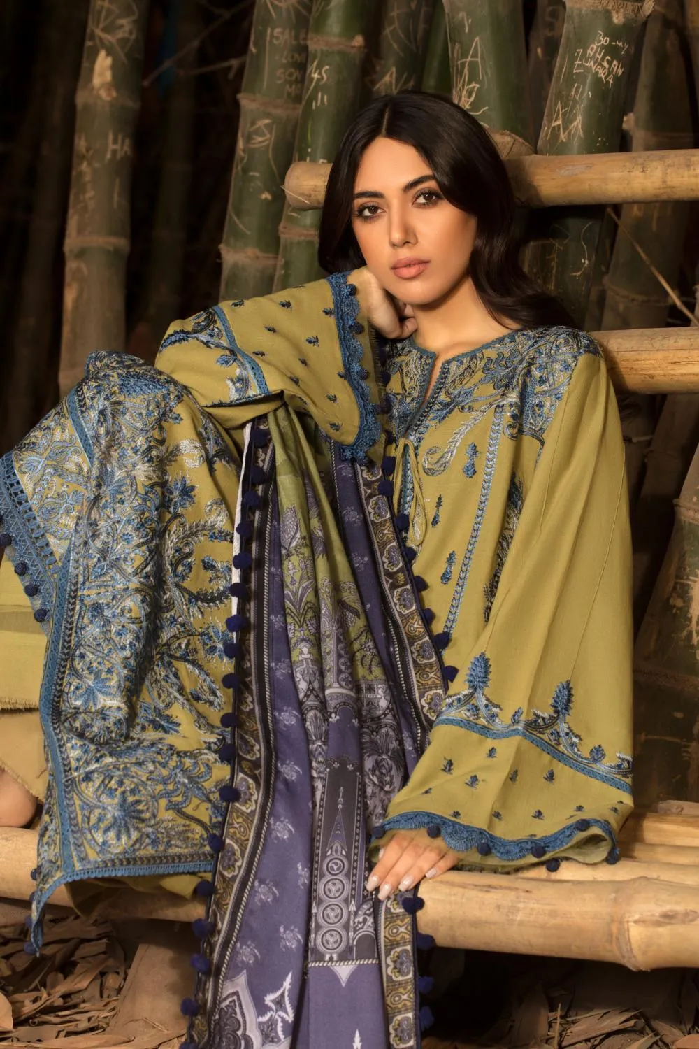 Sobia Nazir Winter Collection (with Shawl) – Design 1A