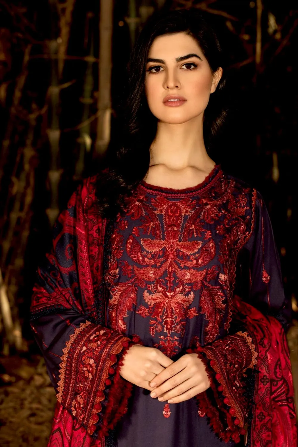 Sobia Nazir Winter Collection (with Shawl) – Design 5A