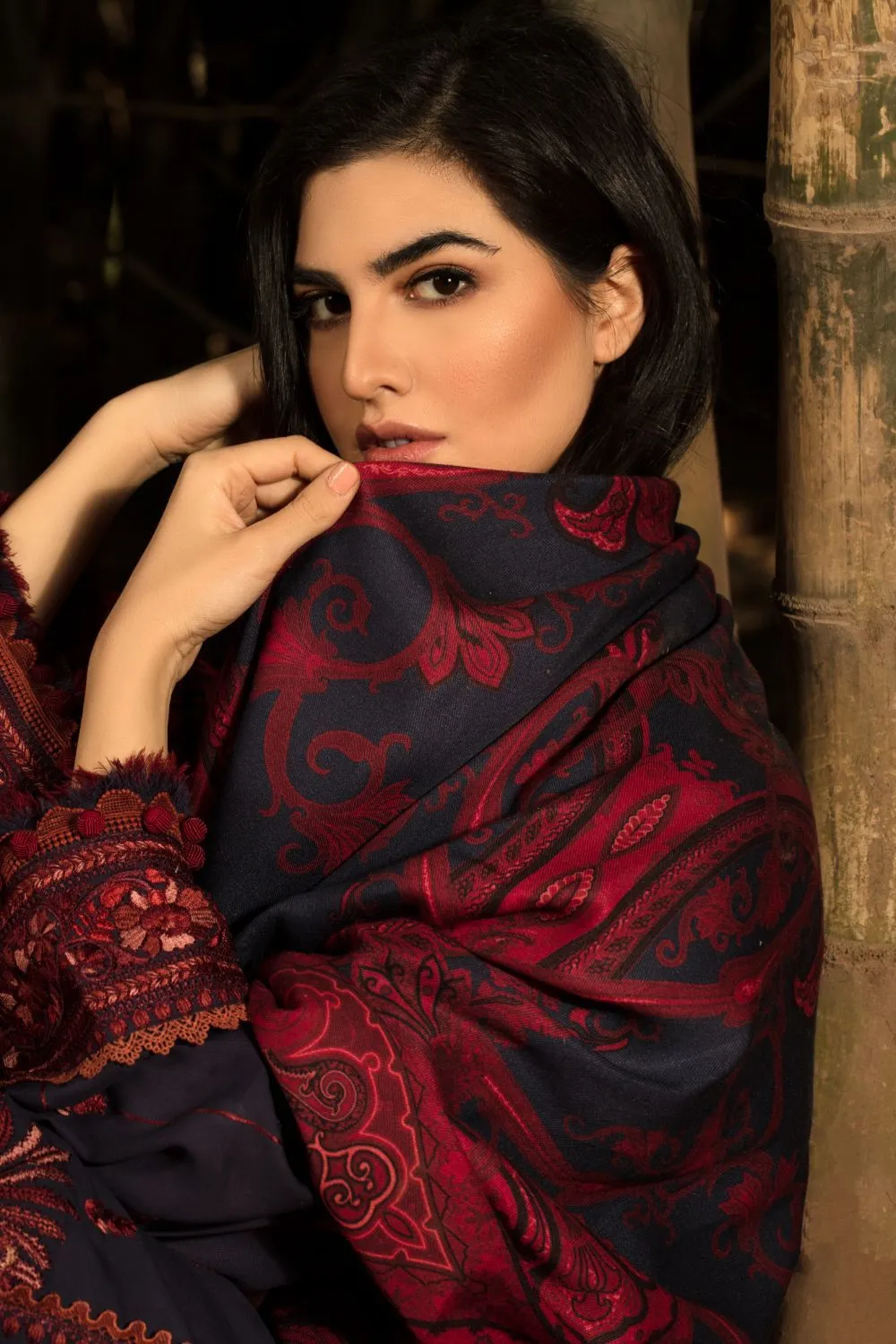 Sobia Nazir Winter Collection (with Shawl) – Design 5A