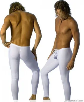 Solid Color Spandex Pants