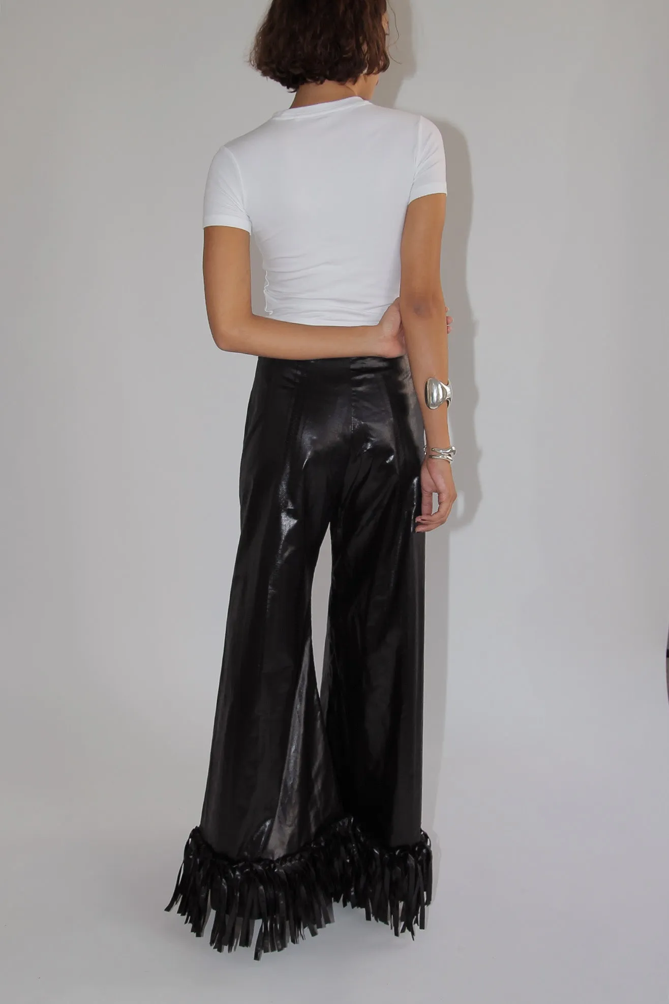 SUPER YAYA, Confetti Long Pants, Soft Black