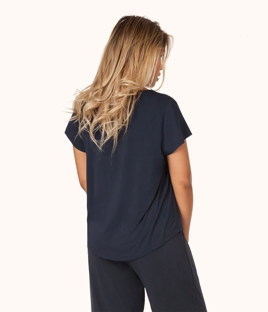 The All-Day Tee: Midnight Navy