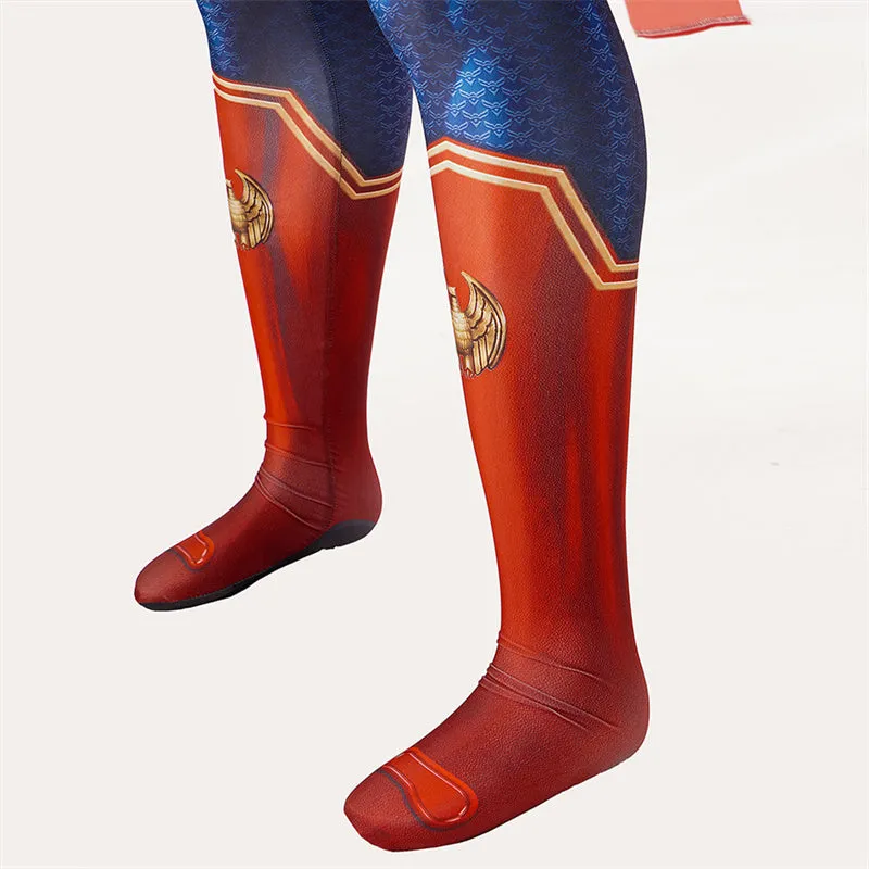 The Boys Season 4 Cosplay Homelander Costume Jumpsuit Cape Outfit