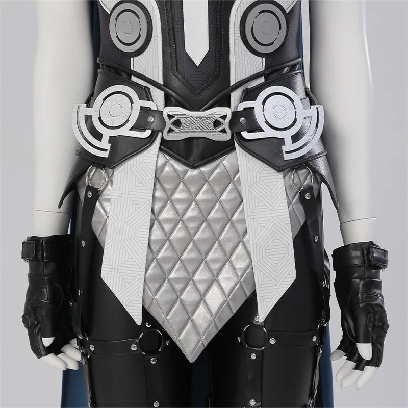 Thor 4 Love and Thunder Cosplay Valkyrie Costume Female Superhero Battle Suit Halloween Outfit