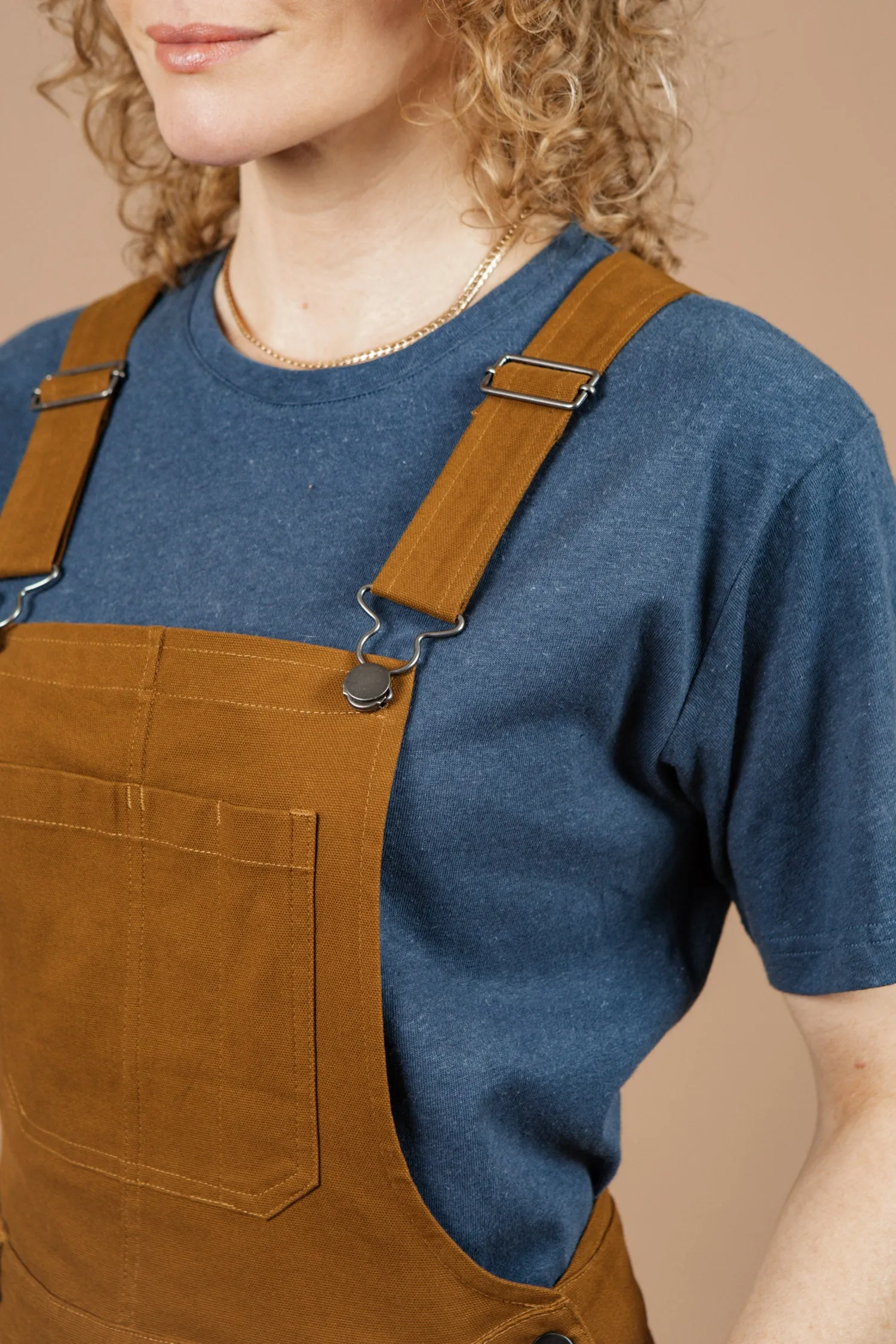 Tobin Utility Overall / Brown Canvas