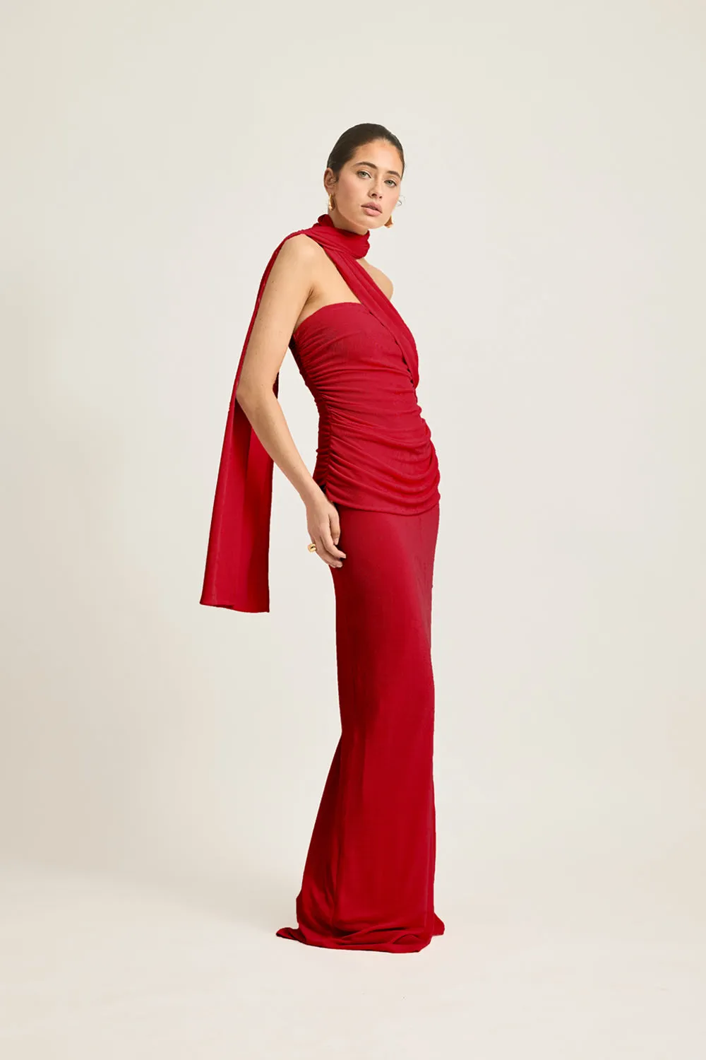 Tojhà Iesha Dress - Cherry Red