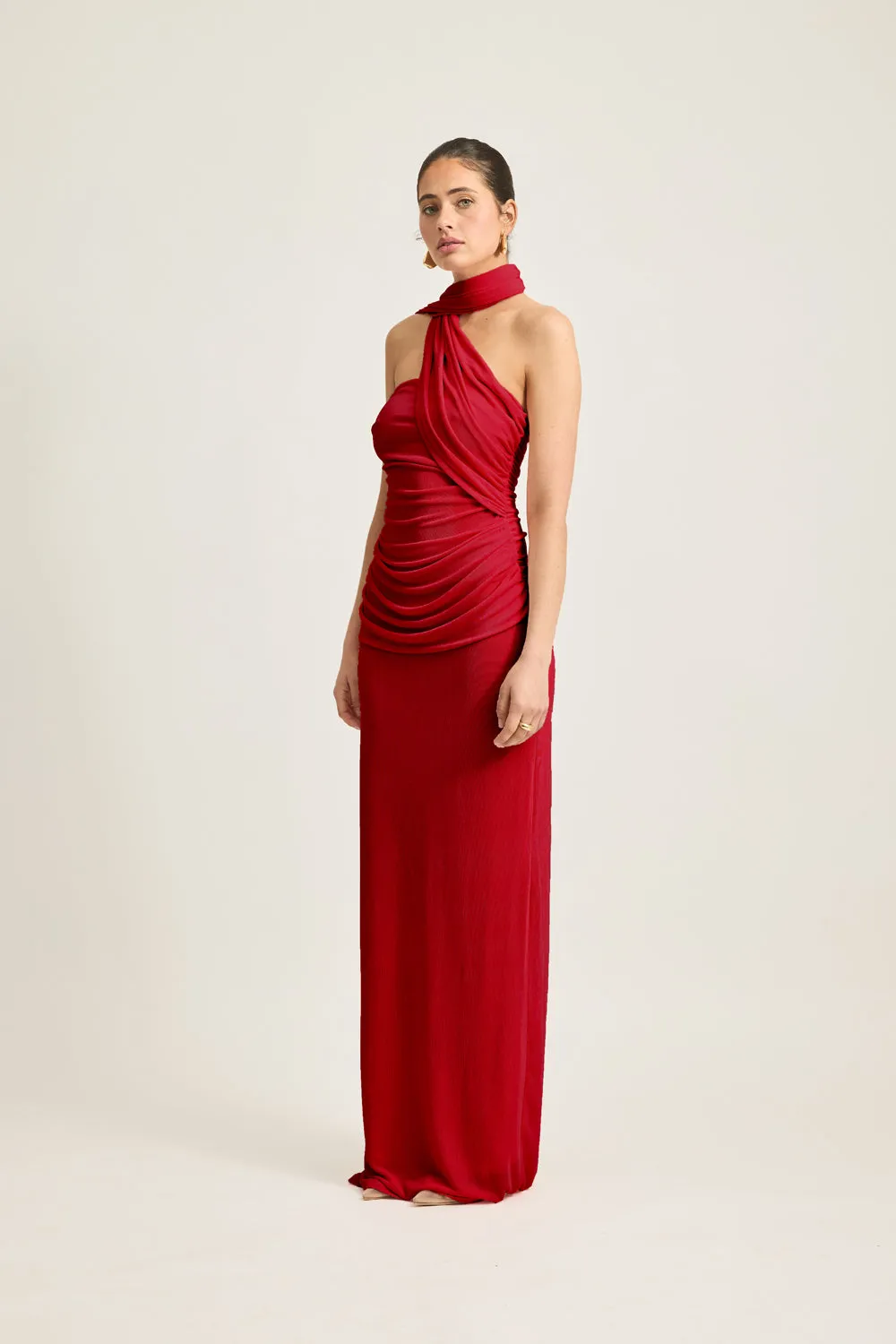 Tojhà Iesha Dress - Cherry Red