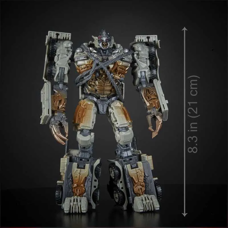 Transformers Toys Studio Series 34 Leader Class Dark of the Moon MovieMegatron with Igor