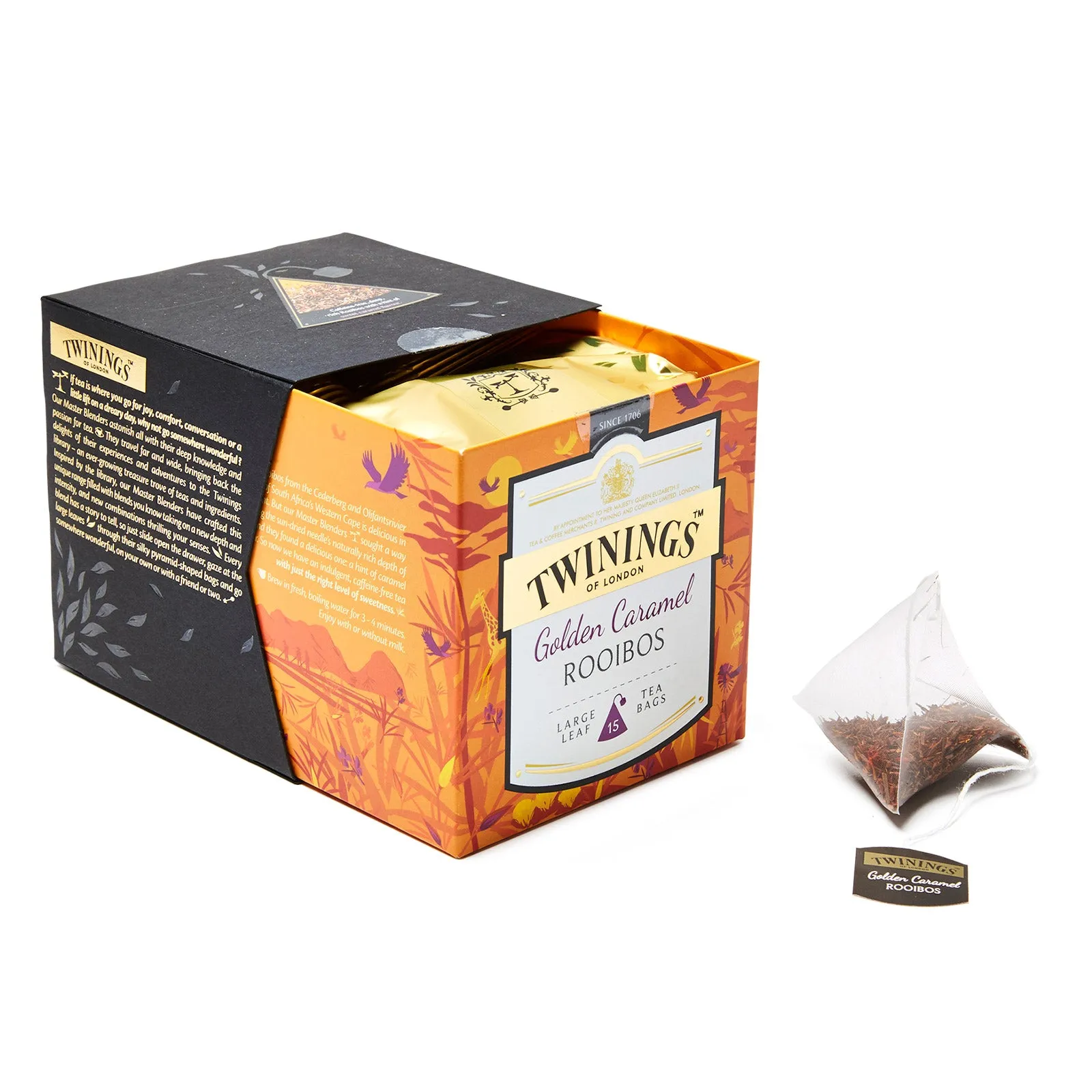 Twinings Discovery Collection Rooibos and Caramel - 15 Pyramid Bags