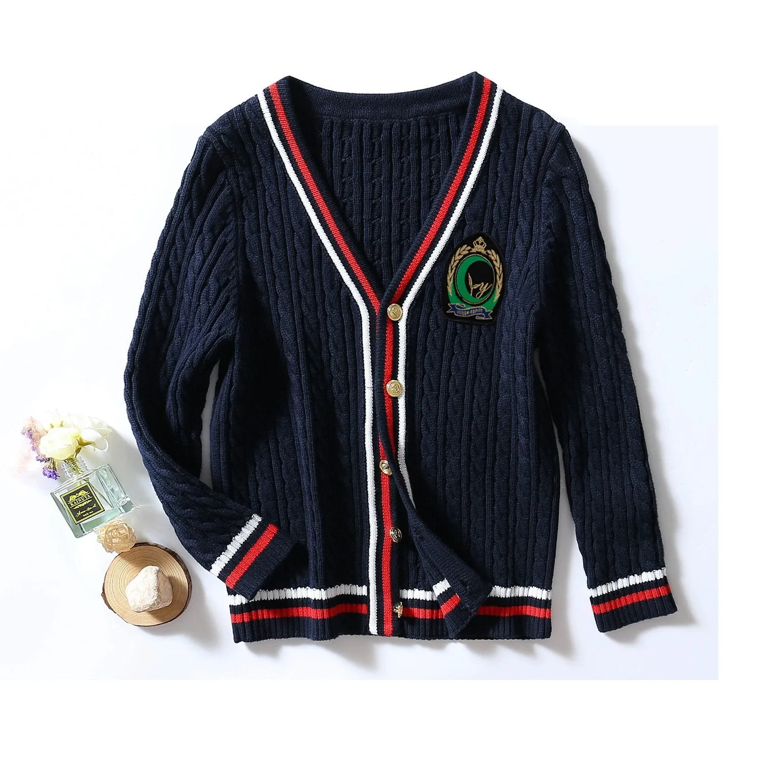 Unisex Knit Cardigan