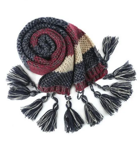 VIGROCK Stylish Patchwork Scarf for Women