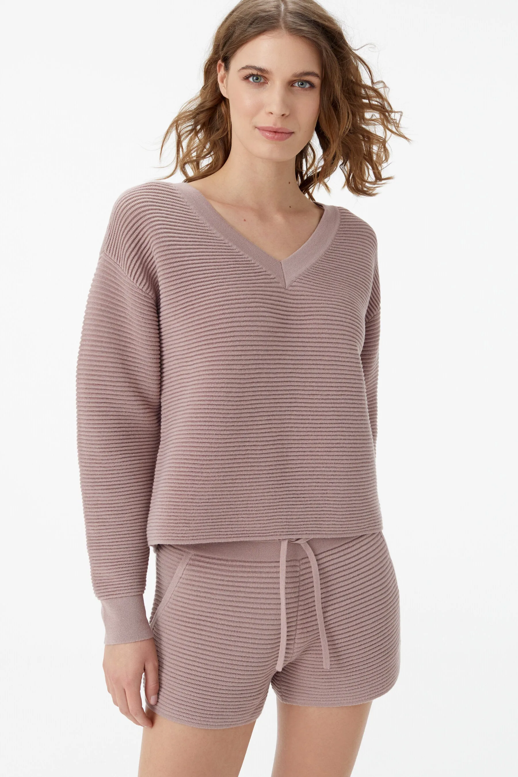 Weekender Knit V-Neck Sweater